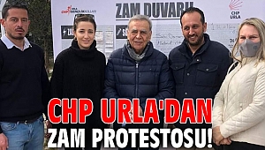 CHP Urla'dan zam protestosu!