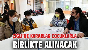 Çiğli’de Kararlar Çocuklarla Birlikte Alınacak