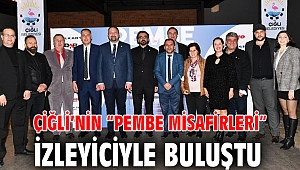 Çiğli’nin “Pembe Misafirleri” İzleyiciyle Buluştu