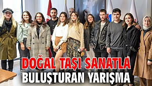 Doğal taşı sanatla buluşturan yarışma