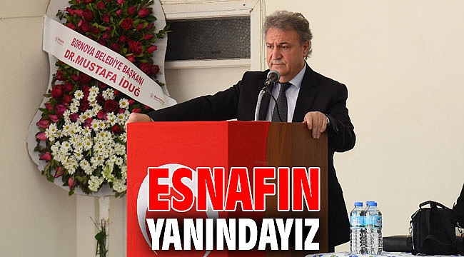 Esnafın yanındayız