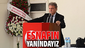Esnafın yanındayız