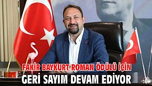 Fakir Baykurt Roman Ödülü için Geri Sayım Devam Ediyor
