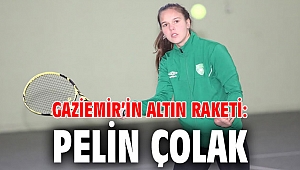 Gaziemir’in altın raketi: Pelin Çolak