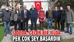 İZDEDA: Geçen bir yılda pek çok şey başardık