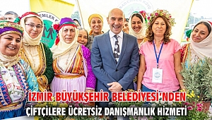 İzmir Büyükşehir Belediyesi’nden çiftçilere ücretsiz danışmanlık hizmeti