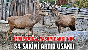 İzmir Doğal Yaşam Parkı’nın 54 sakini artık Uşaklı