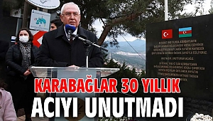 Karabağlar 30 yıllık acıyı unutmadı