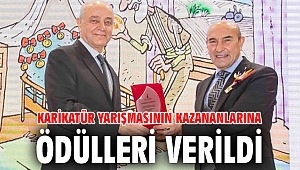 Karikatür yarışmasının kazananlarına ödülleri verildi