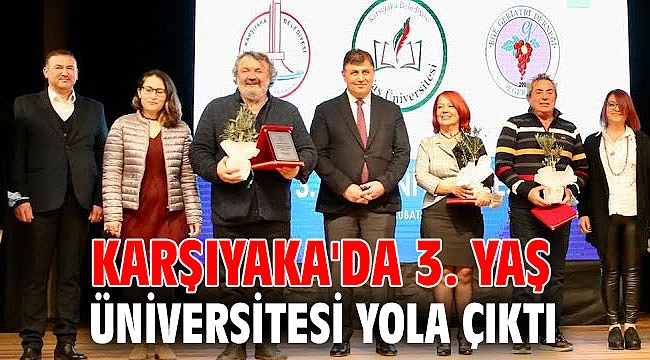 Karşıyaka'da 3. Yaş Üniversitesi yola çıktı