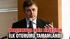 Karşıyaka’da iklim zirvesinin ilk oturumu tamamlandı