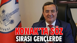 Konak’ta söz sırası gençlerde