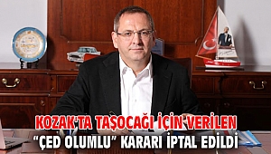 KOZAK'TA TAŞOCAĞI İÇİN VERİLEN 