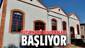 Kütüphane Buluşmaları başlıyor