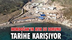 Mordoğan’ın atık su sorunu tarihe karışıyor