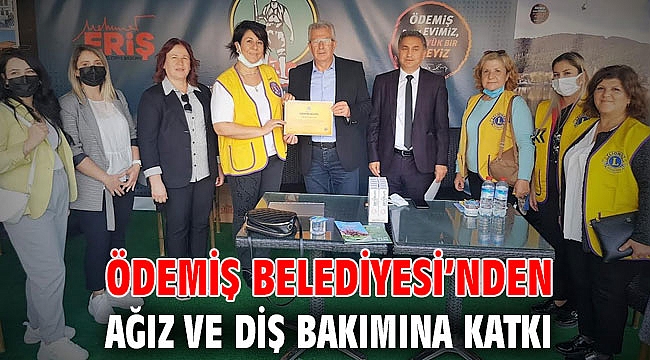 Ödemiş Belediyesi’nden ağız ve diş bakımına katkı