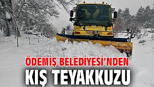 Ödemiş Belediyesi’nden kış teyakkuzu 
