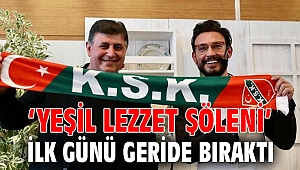 ‘Yeşil Lezzet Şöleni’ ilk günü geride bıraktı