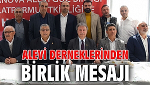 Alevi derneklerinden birlik mesajı