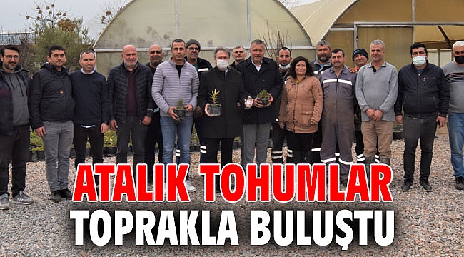 Atalık tohumlar toprakla buluştu