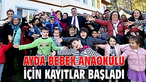 Ayda Bebek Anaokulu İçin Kayıtlar Başladı