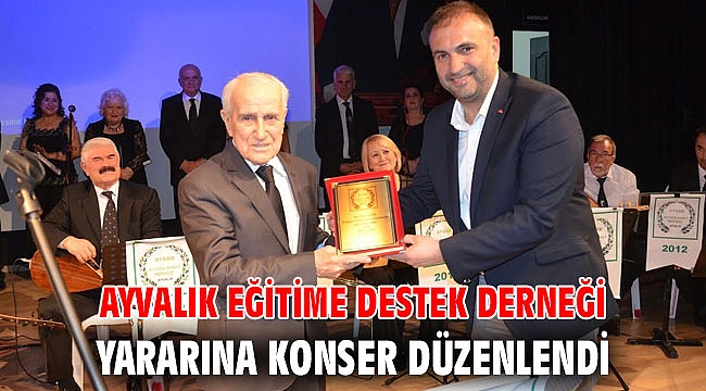AYVALIK EĞİTİME DESTEK DERNEĞİ YARARINA KONSER DÜZENLENDİ