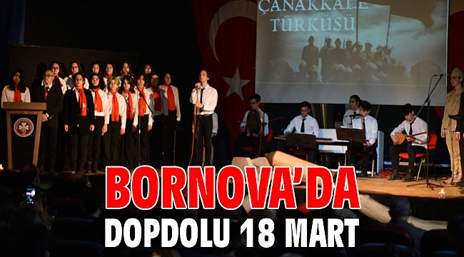 Bornova’da dopdolu 18 Mart