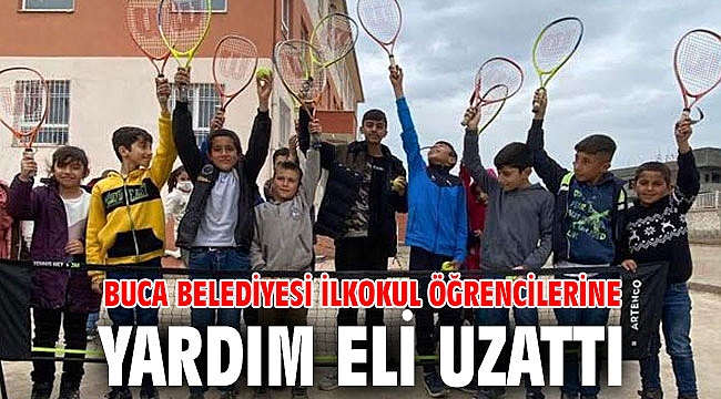 Buca Belediyesi ilkokul öğrencilerine yardım eli uzattı