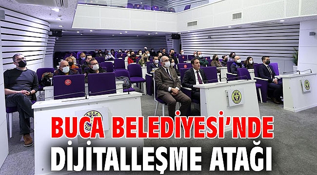 Buca Belediyesi'nde dijitalleşme atağı