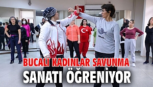 Bucalı kadınlar savunma sanatı öğreniyor