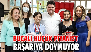 Bucalı küçük piyanist başarıya doymuyor