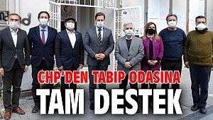CHP’DEN TABİP ODASINA TAM DESTEK
