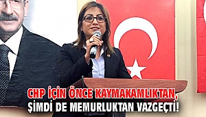 CHP için önce kaymakamlıktan, şimdi de memurluktan vazgeçti!