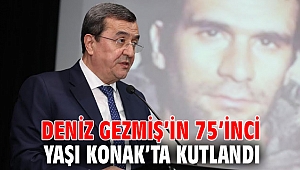 Deniz Gezmiş’in 75’inci yaşı Konak’ta kutlandı