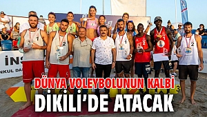 DÜNYA VOLEYBOLUNUN KALBİ DİKİLİ’DE ATACAK