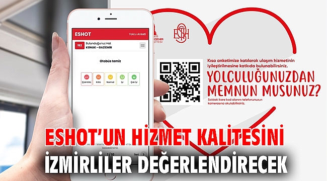 ESHOT’un hizmet kalitesini İzmirliler değerlendirecek