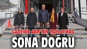 Gaziemir AKM’nin tadilatında sona doğru
