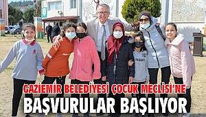 Gaziemir Belediyesi Çocuk Meclisi’ne başvurular başlıyor
