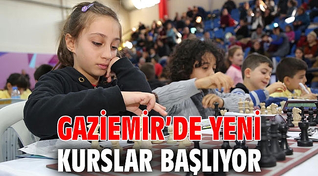 Gaziemir’de yeni kurslar başlıyor