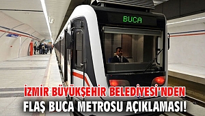 İzmir Büyükşehir Belediyesi’nden flaş Buca Metrosu açıklaması!
