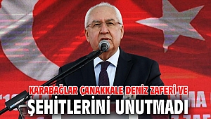 Karabağlar Çanakkale Deniz Zaferi ve şehitlerini unutmadı