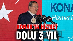 KONAK’TA HİZMET DOLU 3 YIL