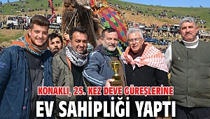 Konaklı, 25. kez deve güreşlerine ev sahipliği yaptı