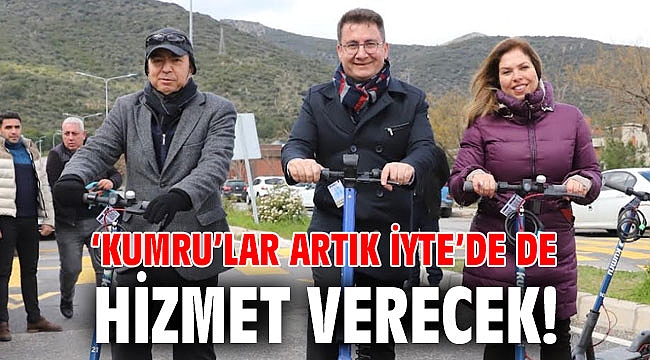 ‘Kumru’lar artık İYTE’de de hizmet verecek!