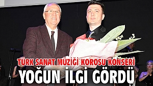 Türk Sanat Müziği Korosu konseri yoğun ilgi gördü