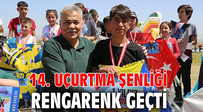 14. Uçurtma Şenliği rengarenk geçti
