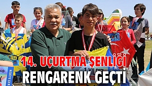 14. Uçurtma Şenliği rengarenk geçti