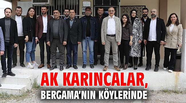 AK Karıncalar, Bergama’nın köylerinde