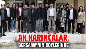 AK Karıncalar, Bergama’nın köylerinde