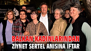 Balkan Kadınlarından Ziynet Sertel anısına iftar